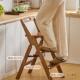 家用多子功式 能折梯凳便ZUT携登高梯阶梯花架厨叠房高脚凳带靠背