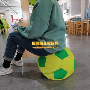 幼子儿园体布艺沙椅发早教园充气沙发儿童座JFM软椅宝宝坐凳小孩