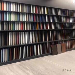 全屋制展架斜插色块架定子亚克力色板卡槽石瓷材木GAQ板砖板样展