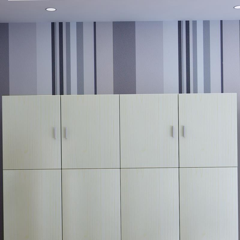 W6衣柜阳台PJC简易矮柜2门柜放3门4门飘顶窗柜组装卧室被子柜子可