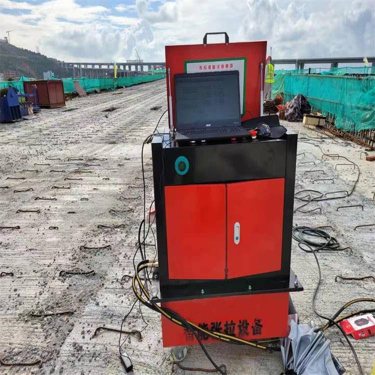 自动锚索拉张机能智张机系统预应力桥梁张384拉机设拉备