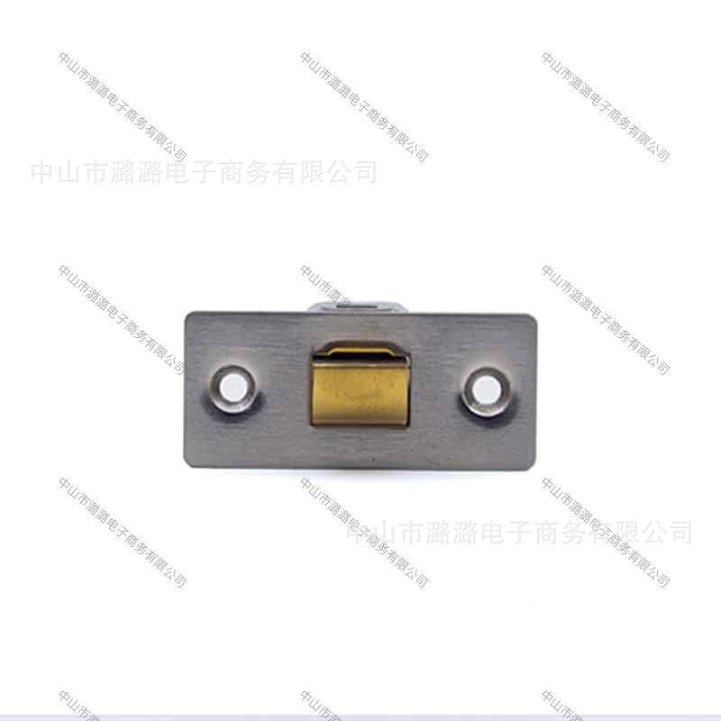 欧美晶玻璃简易机械拉家手用LUL1148简装饰约卧室木水门门把门锁