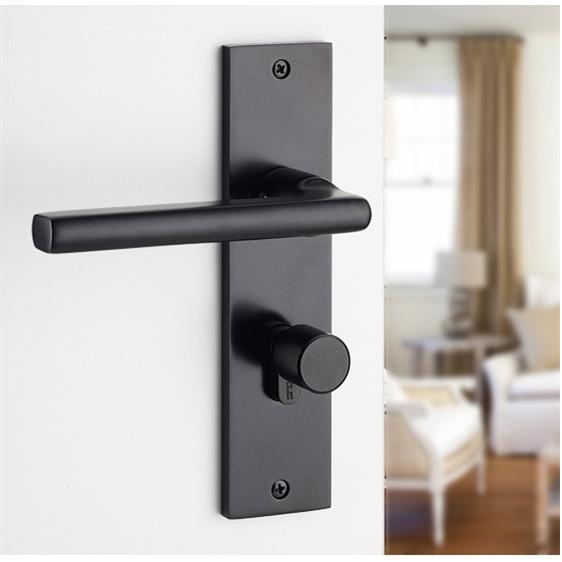 房门锁执手锁通用装现代款室内卧室简约把手木门锁FFJ门家面板锁