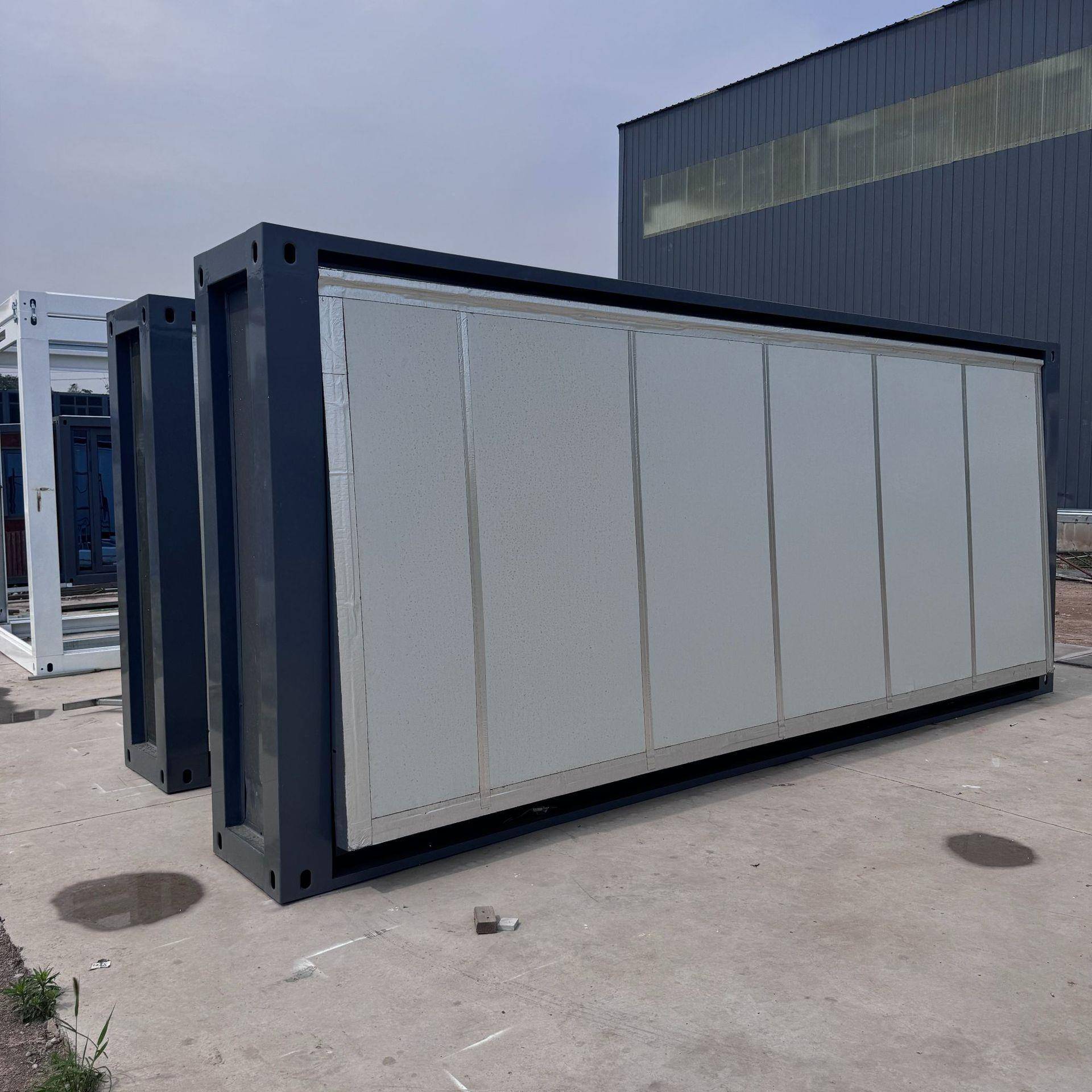 双翼折叠拓翼展房20尺30尺三合合一展式叠住拓展箱13人组屋单一折