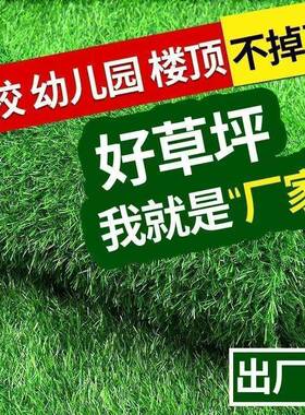 仿坪地毯KYG人工假草草皮围户外铺垫人造塑料绿色真地垫隔热挡足