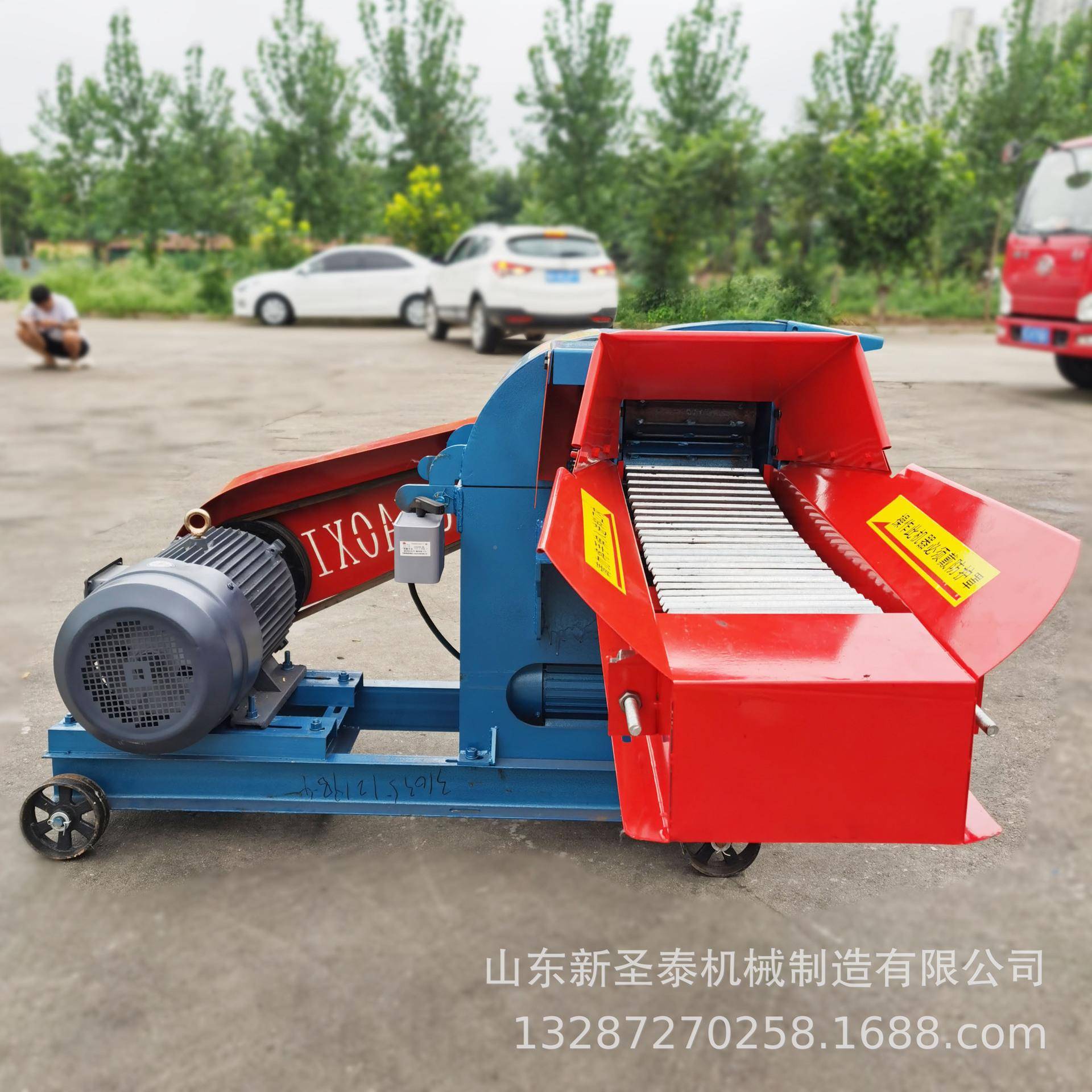 细青草打机玉米秸秆浆牧粉碎机切草铡草揉丝超草机碎STC-5000草机