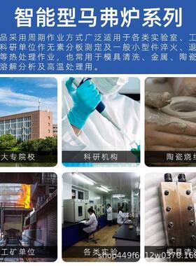 厂家直销实马室高温弗炉工业用热处验理坩埚一体淬电炉箱式SCL火