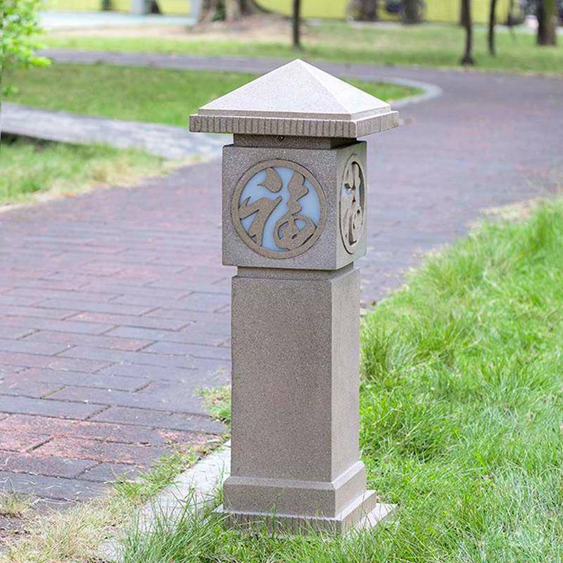 特色LT-6005A树区玻璃钢草坪灯花脂园别墅小广场腐用防水耐高温不