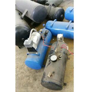 悬挂气泵改充装车气喇v叭汽车载40缸12气机火车船多用途带罐充气