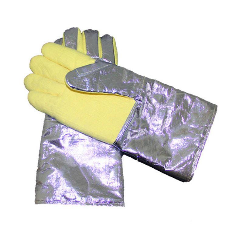 君御S箔529121铝隔热手套500度高温防耐飞溅耐磨冶炼铸F造防护手