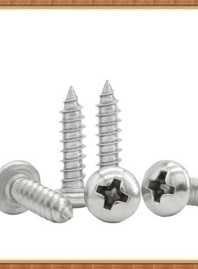 304不锈钢PA十字圆头自攻螺M5*8*19*7561939*90*100钉头丝自攻螺S