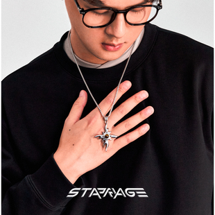 STARRY AGE 星焰男士项链潮流配饰吊坠男毛衣项链高级感项链男款