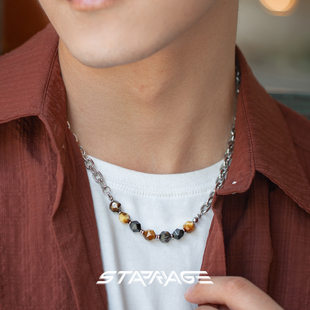 STARRY AGE星宇纪 七曜男士项链高级感小众潮流配饰痞帅项链男款