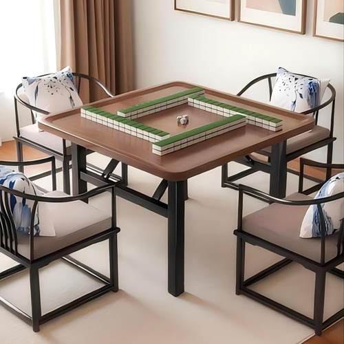 免安装折叠麻将桌烤火桌餐桌