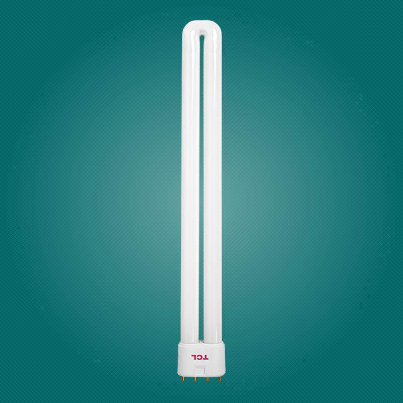 tcl照明 h管 h型节能灯管 三基色平四针pll灯管24w/36w/55w插拔管