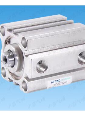 亚德客小型薄型气缸SDA32/SDA40*45/50/55/60X70X75X80X100SB气动