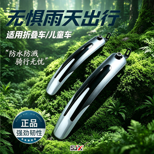 折叠车16寸挡泥板快拆式孔位安装