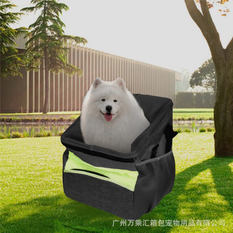 亚马逊新款自行车筐宠物包便捷式宠物包出行手提包狗狗单肩背包