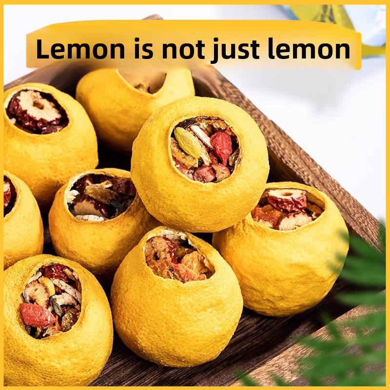 金桔柠檬水果茶红枣枸杞栀子花葡萄干陈皮茉莉花丝组合茶流行水果