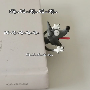 3D立体动物书签创意可爱文具学生用个性文创礼物可爱搞怪猫文具