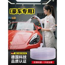 德国洗车水管软管浇水浇菜防爆防冻4分6分一寸塑料软胶蛇皮牛筋管