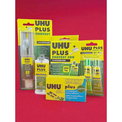 UHU胶水plusendfest300kg环氧树脂45630进口AB胶5735友好U胶45640