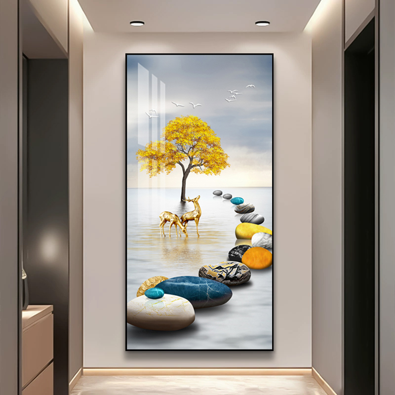 入户玄关可定制晶瓷画新品大促销