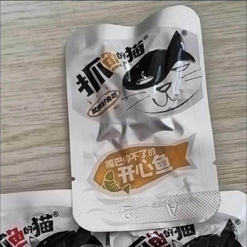 【抓鱼的猫】劲辣小鱼仔毛毛鱼干零食湖北特产小吃香辣下饭菜7g装