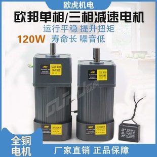 120W三相齿轮减速电机5IK120GN OPG输送马达 YF380V齿轮箱5GN20KB