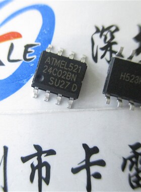 AT24C02 24C02BN AT24C02BN-SH-T 存储器/串口EEPROM 贴片SOP-8