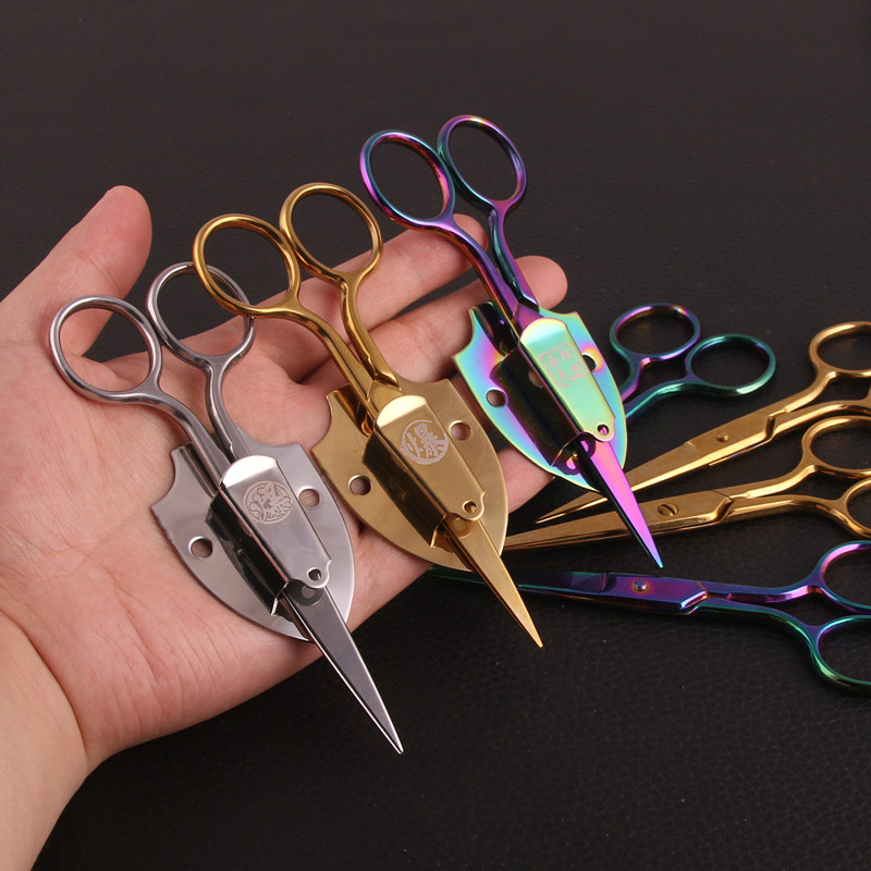 钓鱼专用钓箱剪刀槽不锈钢多功能鱼线铅皮锋利大力马pe线剪小配件