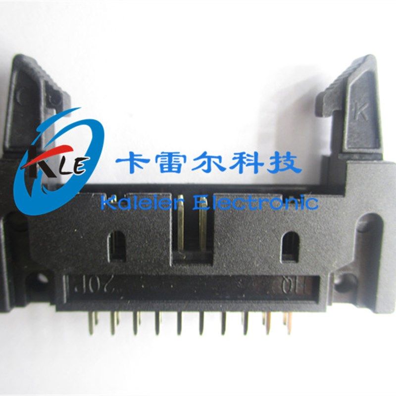 牛角扣 简易牛角 直针 DC2-20P 牛角座 2.54间距 ISP接口JTAG插座