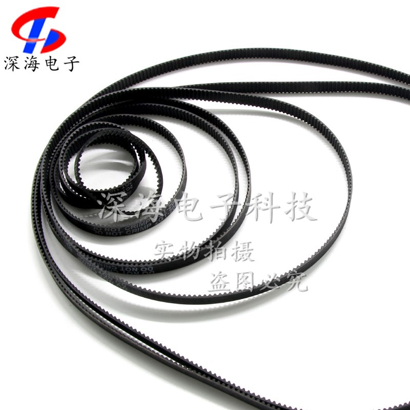 3D打印机配件2GT-6mm环形闭口闭合橡胶自动传动皮带同步带 齿形带