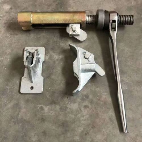 德国进口建筑新型蝴蝶扣配件钢筋拉紧器拉紧器模板卡平板扣穿墙螺