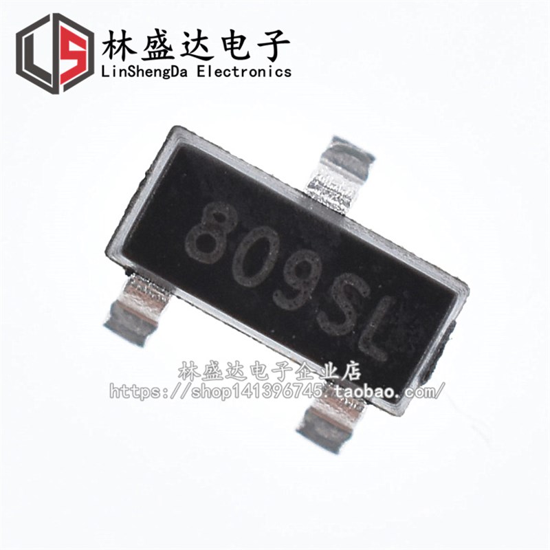 全新 SGM809-SXN3L/TR 丝印809SL SOT-23 微处理器监控芯片SGM809