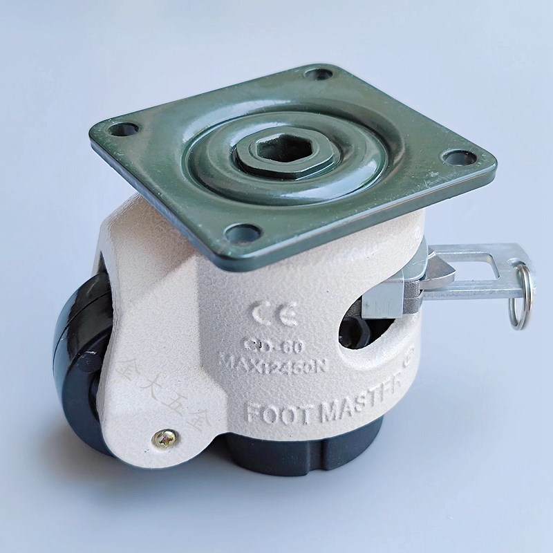FOOT MASTFR福马支撑轮 水平调节轮子 脚轮 自动扳手福马轮GD-60F