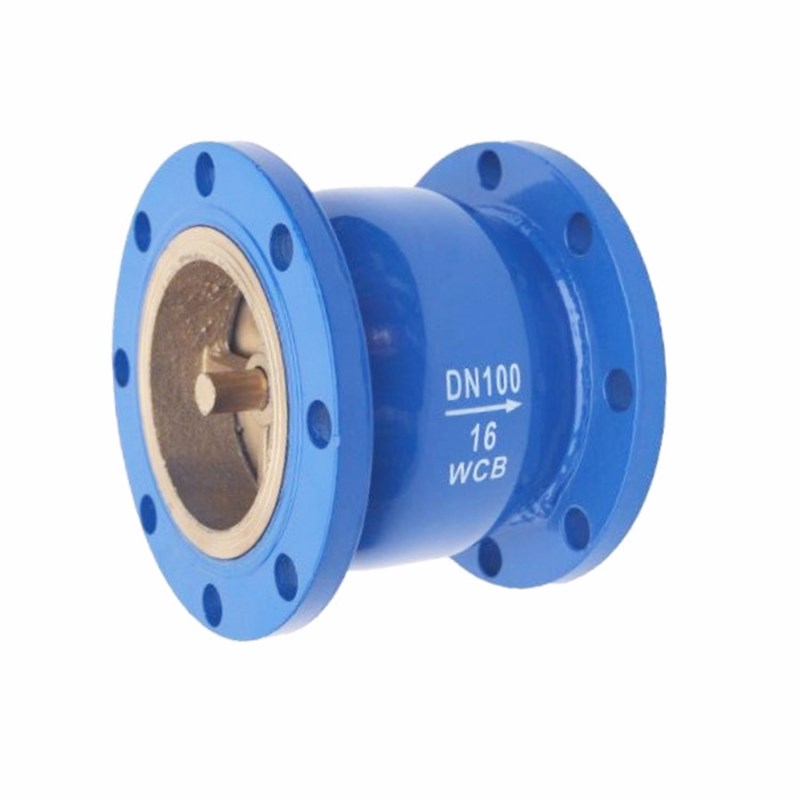 HC41X-16C铸钢消声止回阀 法兰消声止回阀 立式卧式单向阀 止逆阀