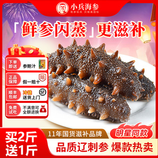 鲜食即食海参官方店辽刺参海参鲜活独立包装化冻即食【备用】