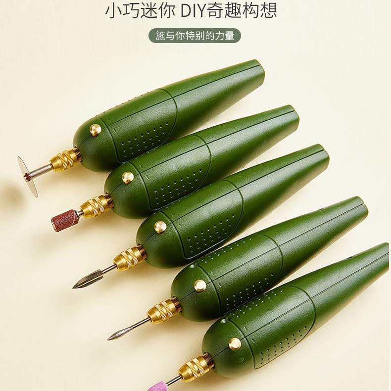 施力特小型手持打磨机抛光神器木工钻孔施力特迷你电钻电动全套雕