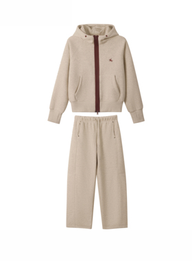 【年终大促】2026冬新品休闲百搭拉链连时尚套装26393