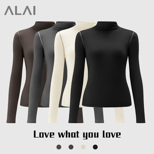 【年终大促】2026新款轻奢女士连领撞线肌底衣保暖修身打底26526