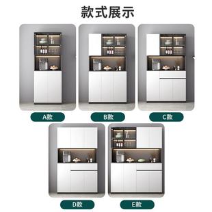 現(xiàn)房代簡約餐廳廚柜子fc8柜儲物柜茶新品 餐邊靠墻一體奢客廳輕儲