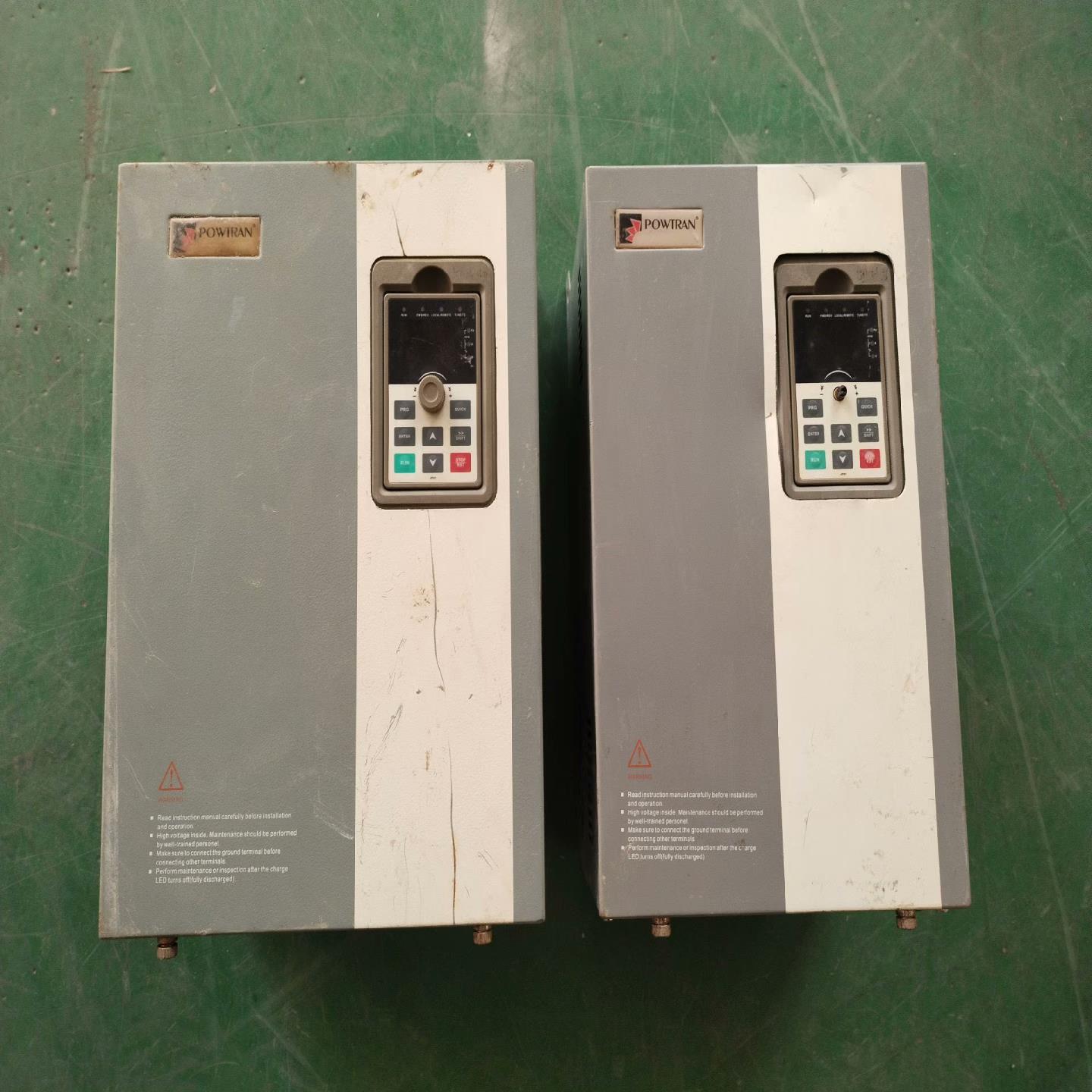 普传变频器37kw和45kw各一台PI500 037G3实物(崽崽配件）
