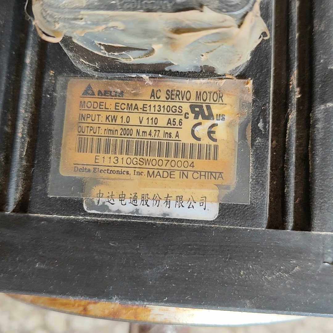 台达ECMA-E11310GS伺服电机(崽崽配件）