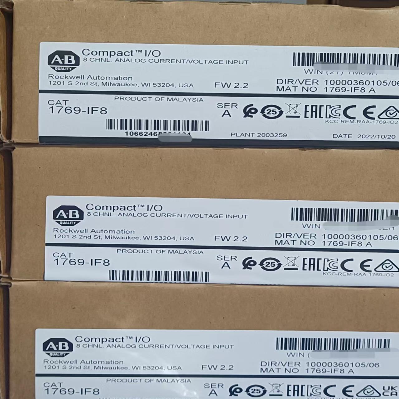 AB罗克韦尔1769-IF8全新原装现货议价~议价