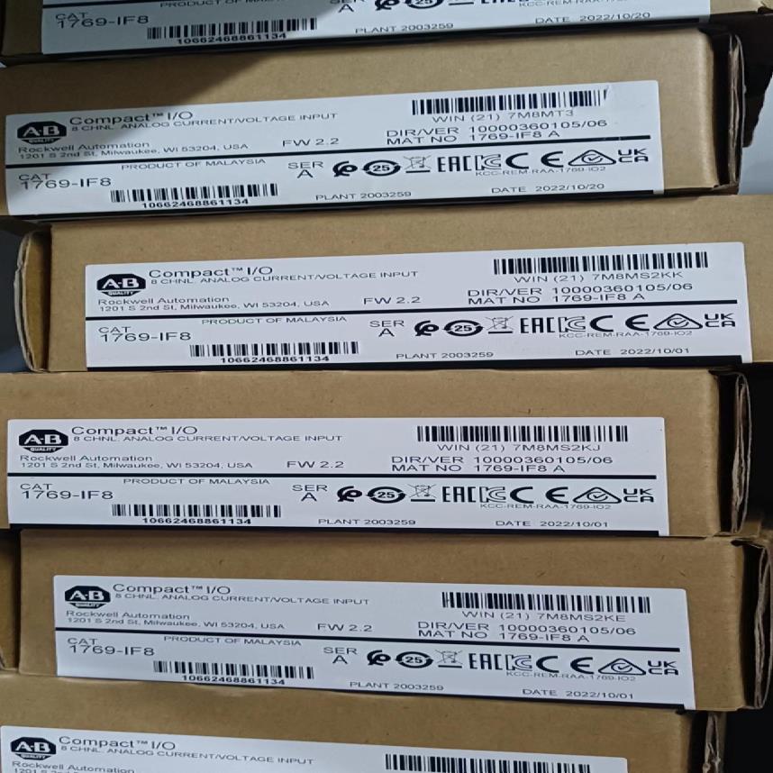 1769-IF8全新原装原标现货~议价