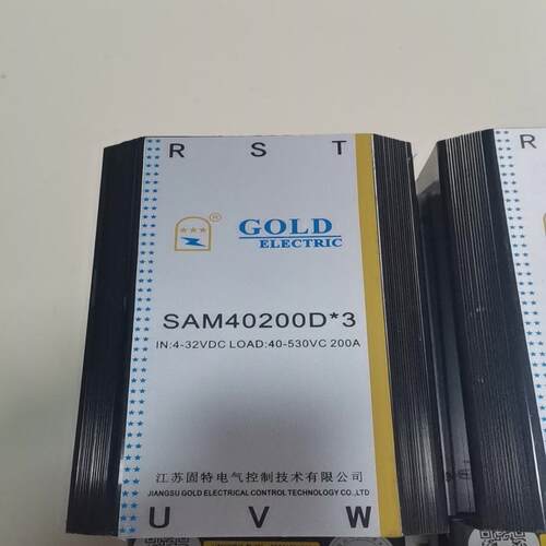 固特三相固态继电器整机SAM40200D*3 三相继电器20~议价