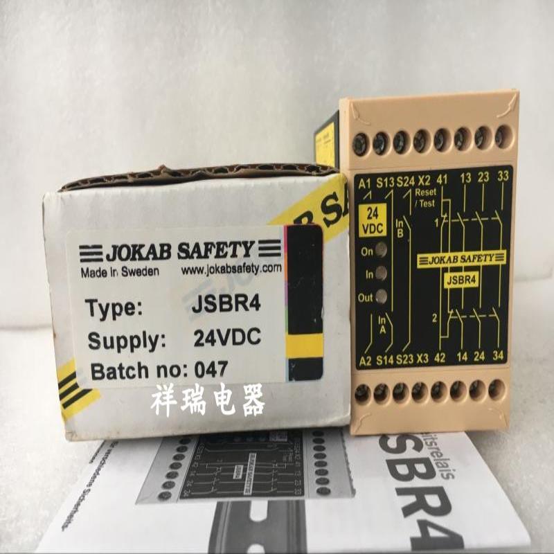 全新原装瑞典佳可保 JOKAB SAFETY 安全继电器 JSBR4 DC24V