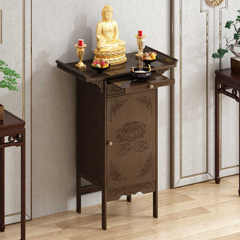 实木供桌佛台家用香案中式佛龛神台观音菩萨财神爷供奉柜子贡台桌