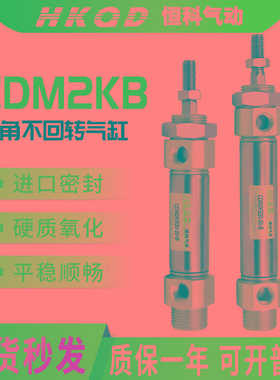 六角不回转气缸CDM2KB20/25/32/40-25/50/75/100/150/200/300Z